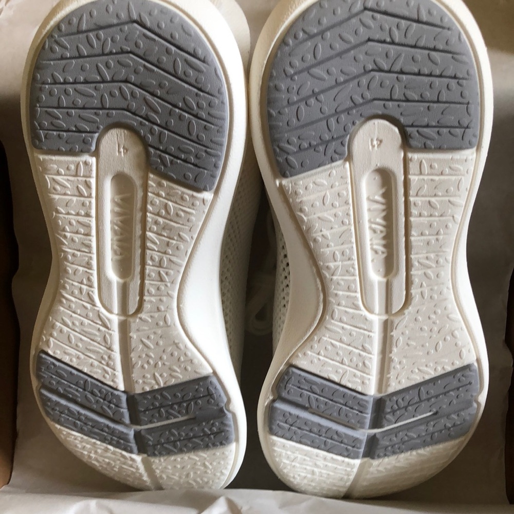 Women's White Athletic Shoes - Picture 3 of 5